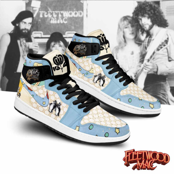 Tubopro Fleetwood Mac AJ1 High Sneakers Shoes For Men And Women