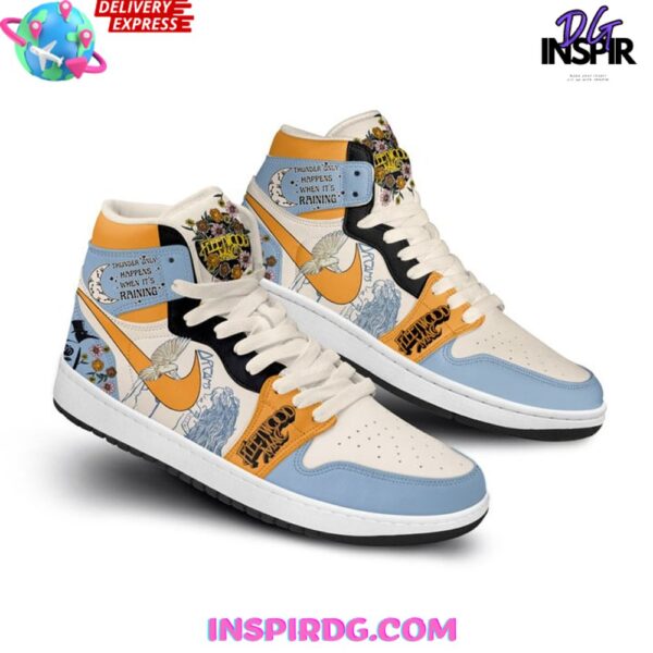 Tubopro Fleetwood Mac AJ1 High Sneakers Shoes For Men And Women - Image 4