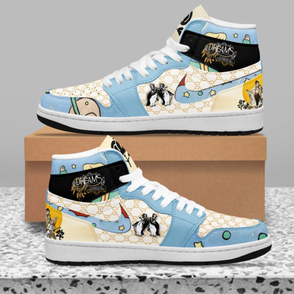 Tubopro Fleetwood Mac AJ1 High Sneakers Shoes For Men And Women - Image 2