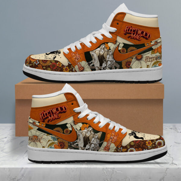 Tubopro Fleetwood Mac AJ1 High Sneakers Shoes For Men And Women