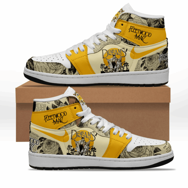 Tubopro Fleetwood Mac AJ1 High Sneakers Shoes For Men And Women