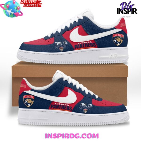 Tubopro Floria Panthers Time To Hunt Air Low-Top Sneakers Shoes For Men And Women - Image 2