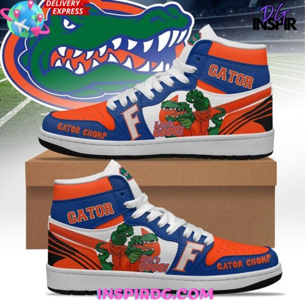 Tubopro Florida Gators AJ1 High Sneakers Shoes For Men And Women