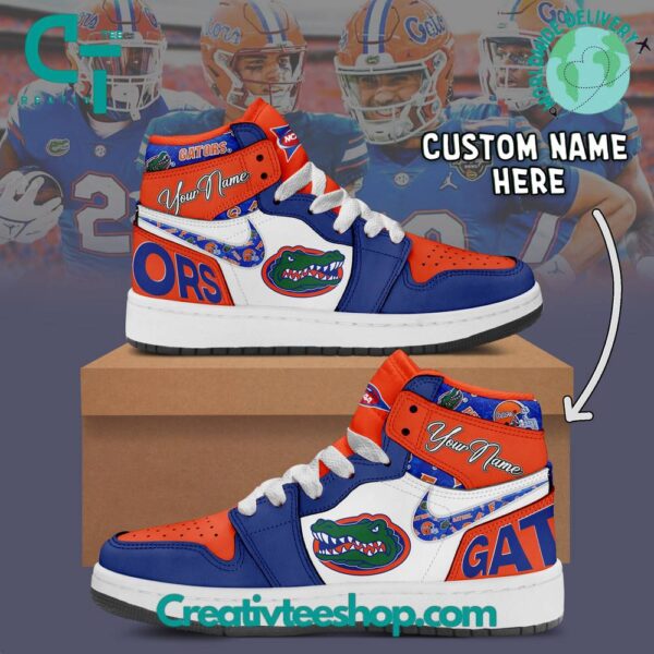 Tubopro Florida Gators AJ1 High Sneakers Shoes For Men And Women