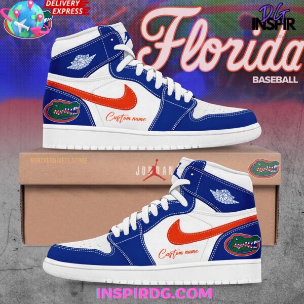 Tubopro Florida Gators AJ1 High Sneakers Shoes For Men And Women