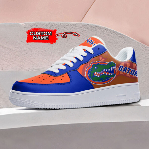 Tubopro Florida Gators NCAA Air Low-Top Sneakers Shoes For Men And Women - Image 2