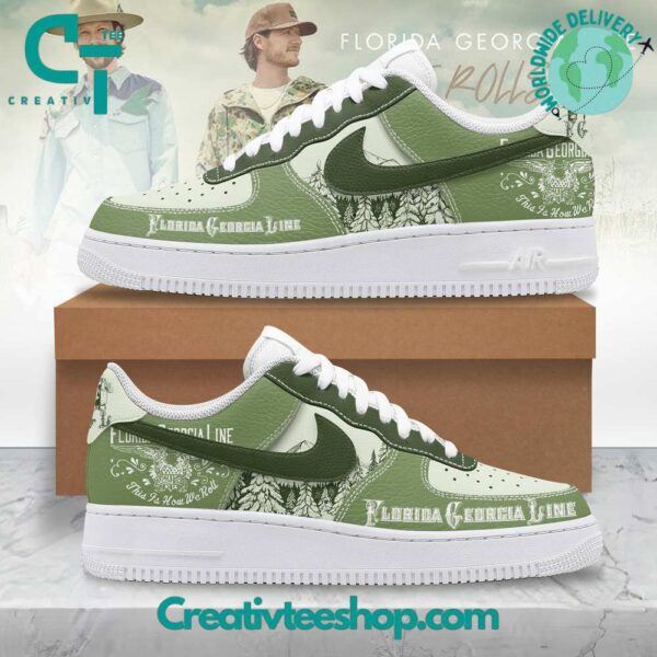 Tubopro Florida Georgia Air Low-Top Sneakers Shoes For Men And Women