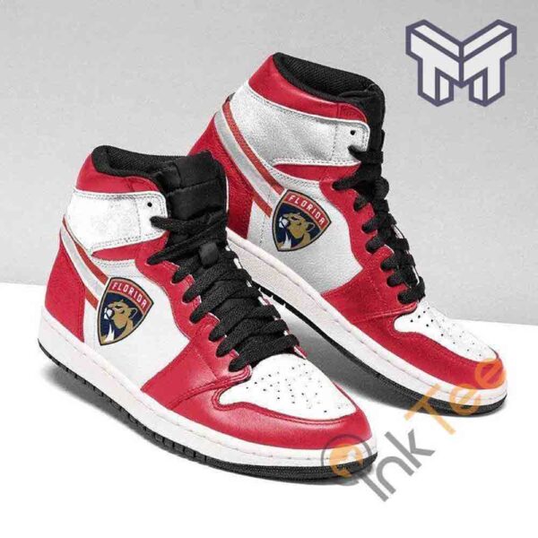 Tubopro Florida Panthers AJ1 High Sneakers Shoes For Men And Women