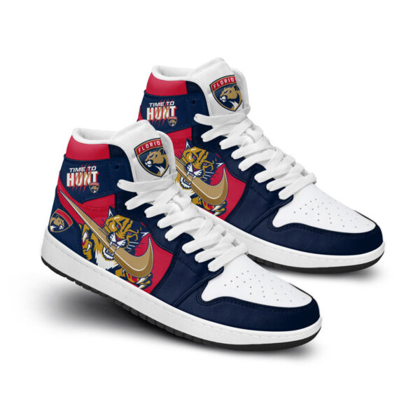 Tubopro Florida Panthers AJ1 High Sneakers Shoes For Men And Women