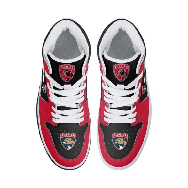 Tubopro Florida Panthers AJ1 High Sneakers Shoes For Men And Women - Image 3