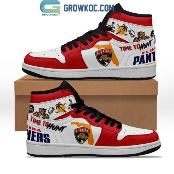 Tubopro Florida Panthers AJ1 High Sneakers Shoes For Men And Women