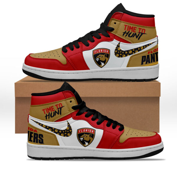 Tubopro Florida Panthers AJ1 High Sneakers Shoes For Men And Women