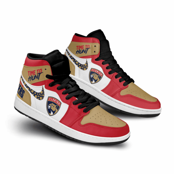 Tubopro Florida Panthers AJ1 High Sneakers Shoes For Men And Women - Image 2
