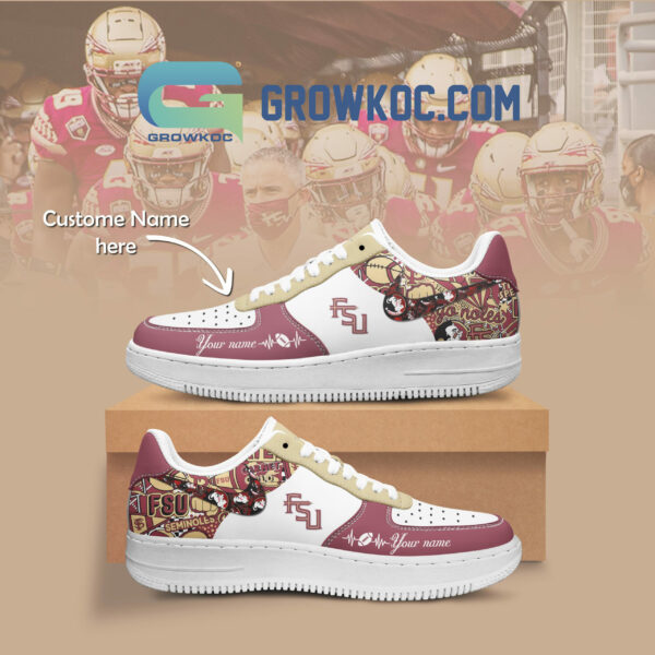 Tubopro Florida State Seminoles Air Low-Top Sneakers Shoes For Men And Women