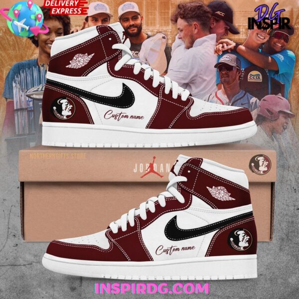 Tubopro Florida State Seminoles AJ1 High Sneakers Shoes For Men And Women