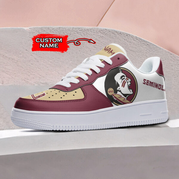 Tubopro Florida State Seminoles NCAA Air Low-Top Sneakers Shoes For Men And Women - Image 2