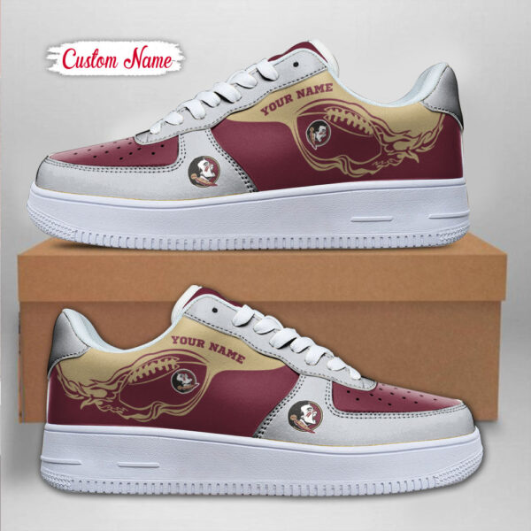 Tubopro Florida State Seminoles NCAA Air Low-Top Sneakers Shoes For Men And Women - Image 2