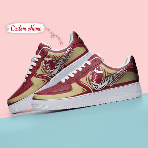 Tubopro Florida State Seminoles NCAA Air Low-Top Sneakers Shoes For Men And Women - Image 4