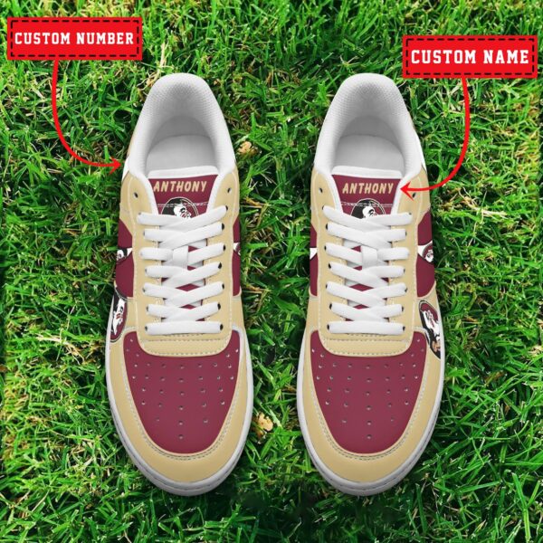 Tubopro Florida State Seminoles NCAA Air Low-Top Sneakers Shoes For Men And Women - Image 2