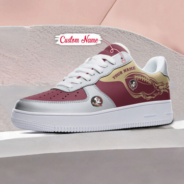 Tubopro Florida State Seminoles NCAA Air Low-Top Sneakers Shoes For Men And Women - Image 3