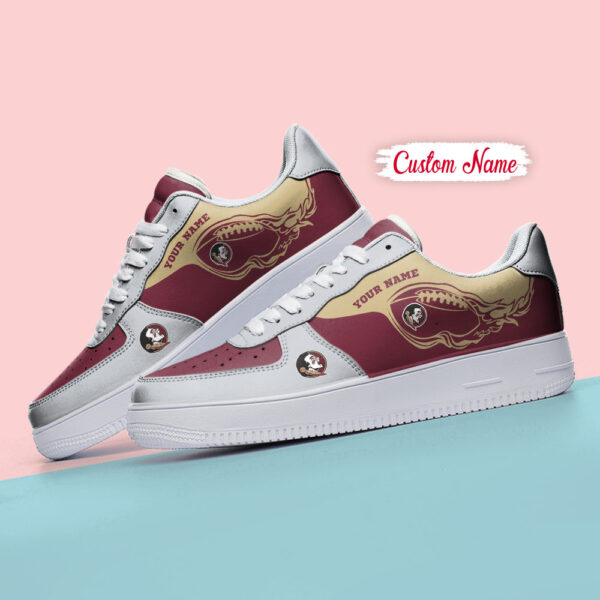 Tubopro Florida State Seminoles NCAA Air Low-Top Sneakers Shoes For Men And Women - Image 4