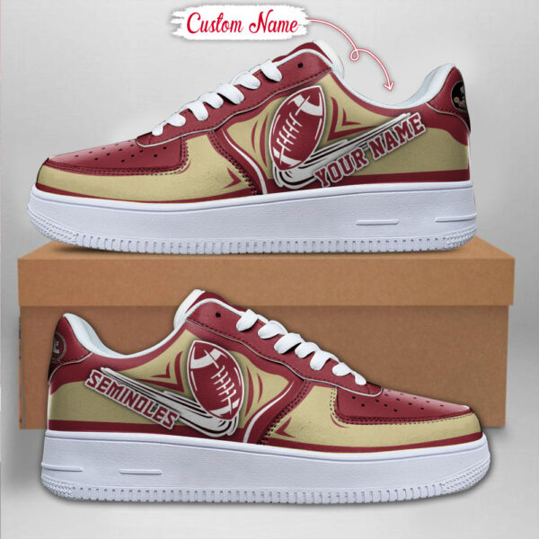 Tubopro Florida State Seminoles NCAA Air Low-Top Sneakers Shoes For Men And Women - Image 2