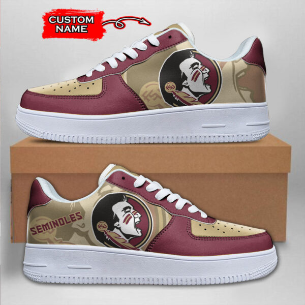 Tubopro Florida State Seminoles NCAA Air Low-Top Sneakers Shoes For Men And Women