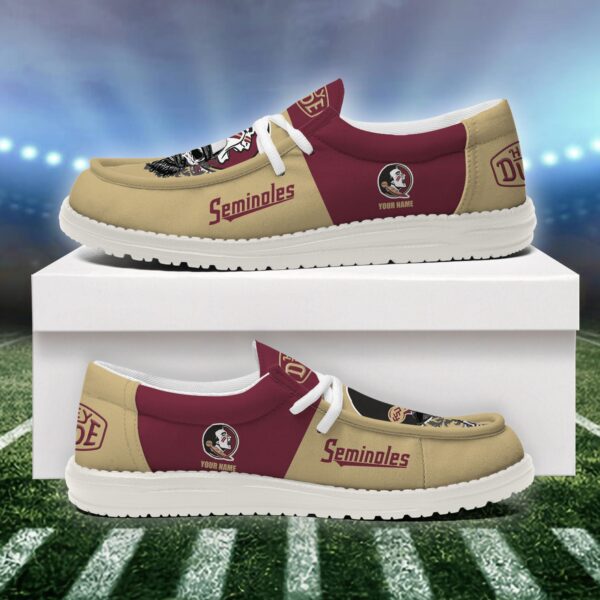 Tubopro Florida State Seminoles Personalized Hey Dude Shoes For Men And Women - Image 4