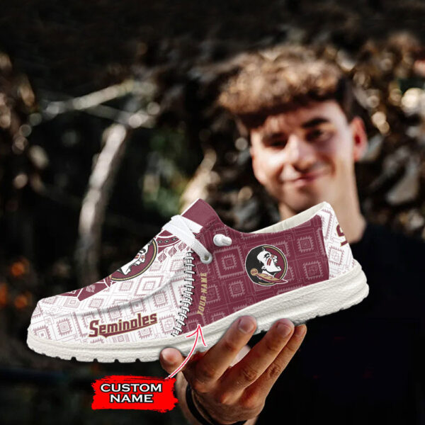 Tubopro Florida State Seminoles Personalized Hey Dude Shoes For Men And Women