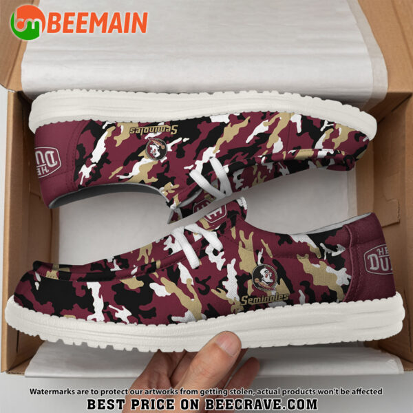 Tubopro Florida State Seminoles Personalized Hey Dude Shoes For Men And Women - Image 4