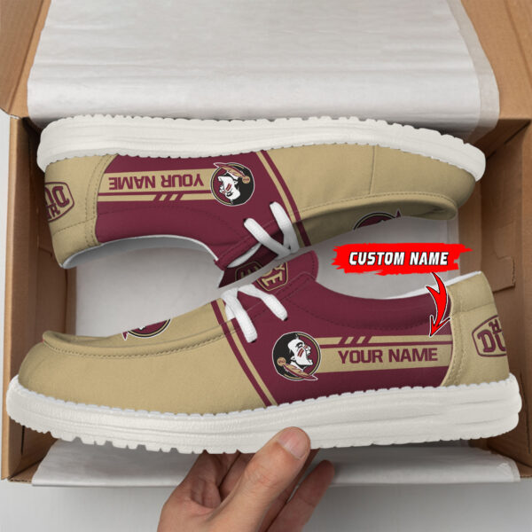 Tubopro Florida State Seminoles Personalized Hey Dude Shoes For Men And Women - Image 2