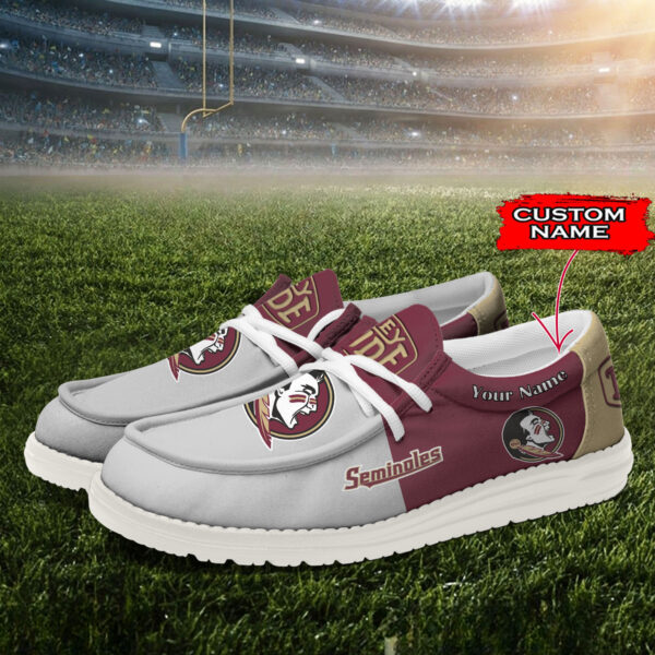 Tubopro Florida State Seminoles Personalized Hey Dude Shoes For Men And Women - Image 2