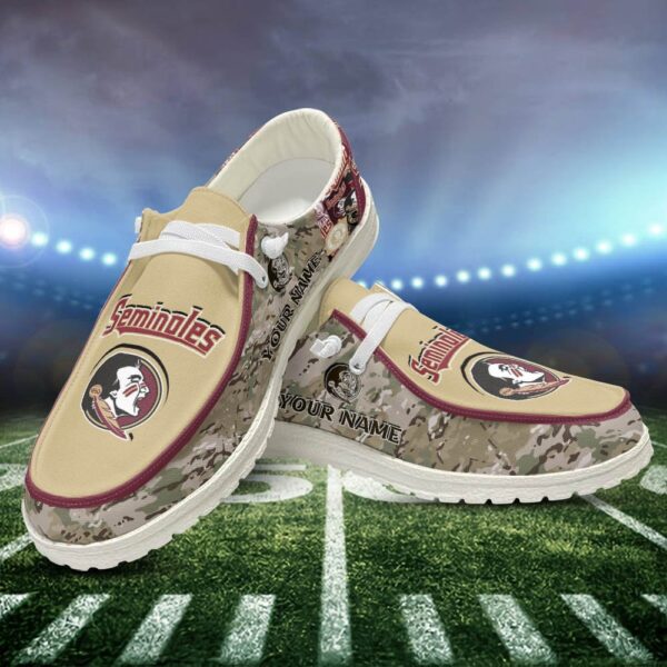Tubopro Florida State Seminoles Personalized Hey Dude Shoes For Men And Women