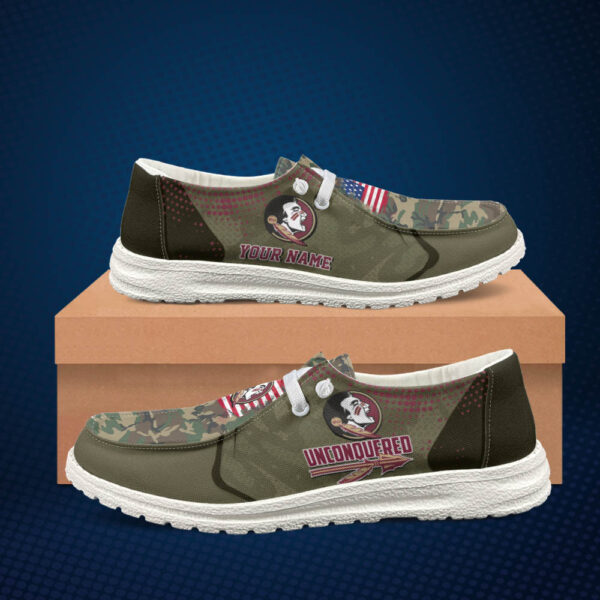 Tubopro Florida State Seminoles Personalized Hey Dude Shoes For Men And Women - Image 2