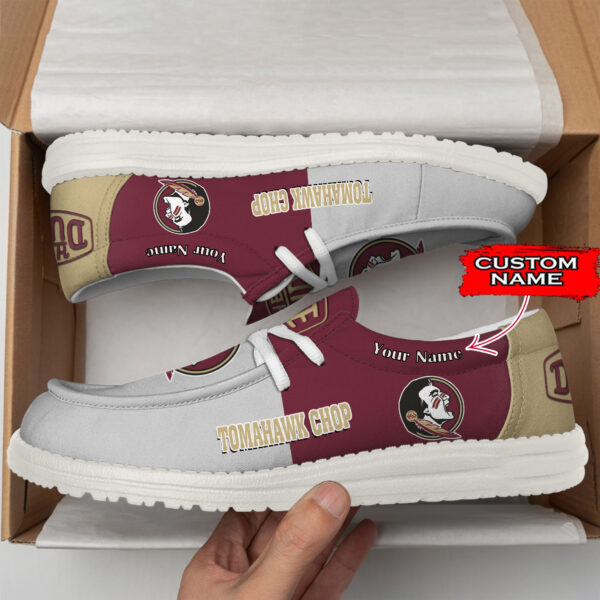 Tubopro Florida State Seminoles Personalized Hey Dude Shoes For Men And Women - Image 2