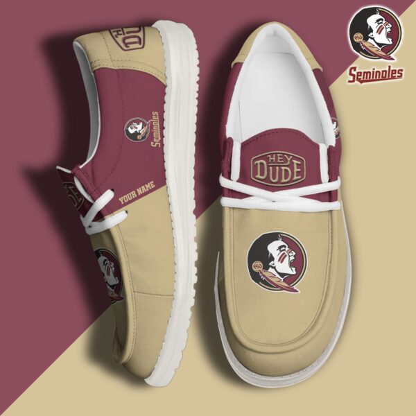 Tubopro Florida State Seminoles Personalized Hey Dude Shoes For Men And Women