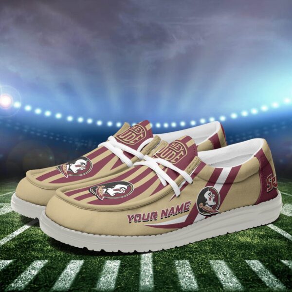 Tubopro Florida State Seminoles Personalized Hey Dude Shoes For Men And Women - Image 3
