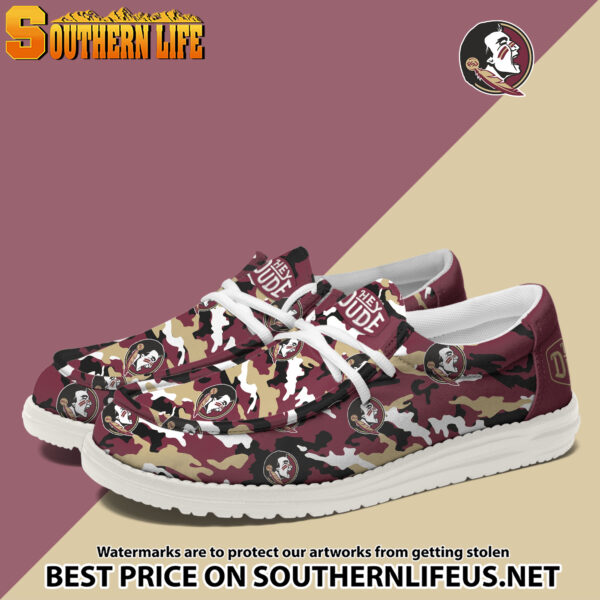 Tubopro Florida State Seminoles Personalized Hey Dude Shoes For Men And Women - Image 2