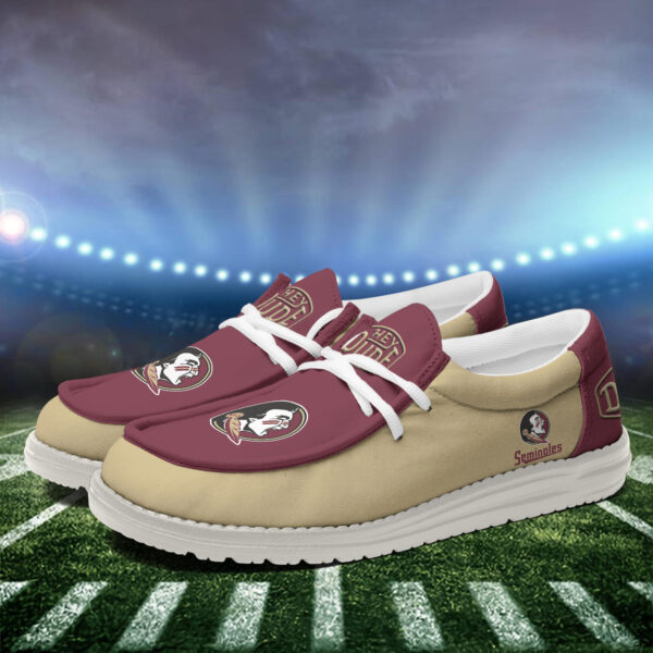 Tubopro Florida State Seminoles Personalized Hey Dude Shoes For Men And Women - Image 3