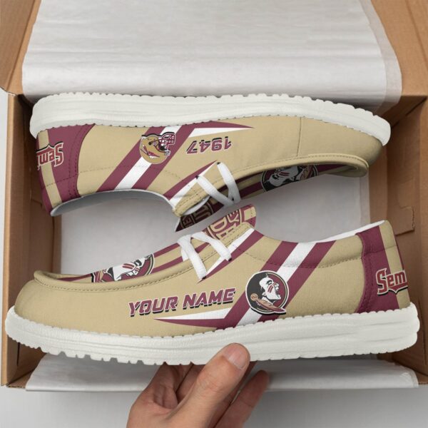 Tubopro Florida State Seminoles Personalized Hey Dude Shoes For Men And Women - Image 2