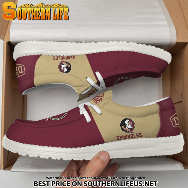 Tubopro Florida State Seminoles Personalized Hey Dude Shoes For Men And Women - Image 3