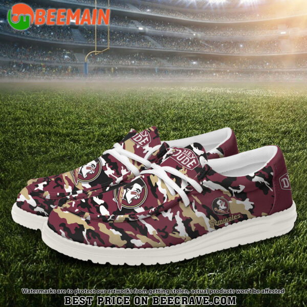 Tubopro Florida State Seminoles Personalized Hey Dude Shoes For Men And Women - Image 2