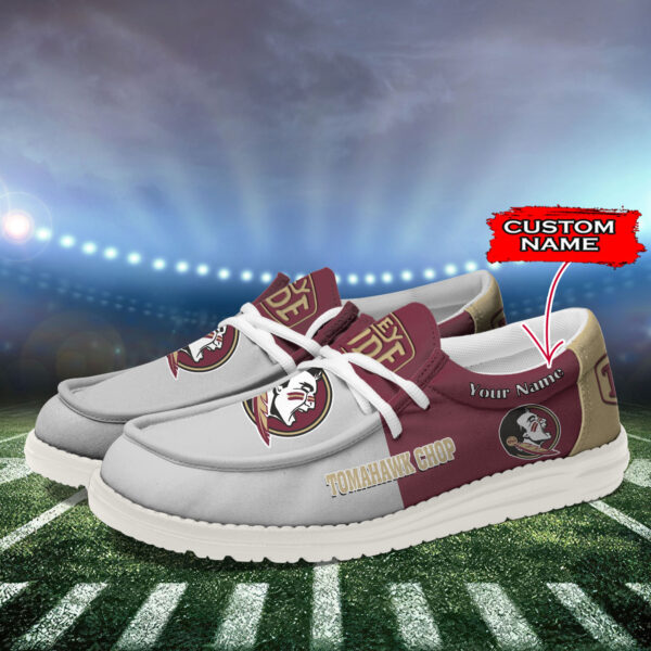 Tubopro Florida State Seminoles Personalized Hey Dude Shoes For Men And Women - Image 3