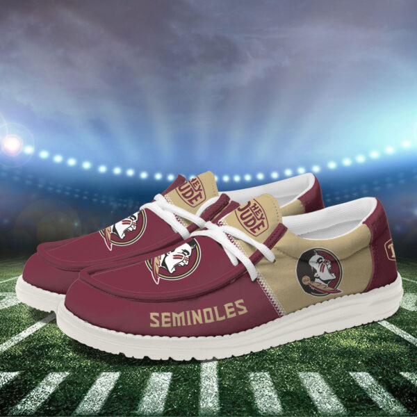 Tubopro Florida State Seminoles Personalized Hey Dude Shoes For Men And Women - Image 3