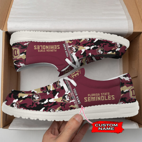 Tubopro Florida State Seminoles Personalized Hey Dude Shoes For Men And Women - Image 2
