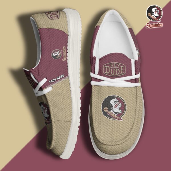 Tubopro Florida State Seminoles Personalized Hey Dude Shoes For Men And Women
