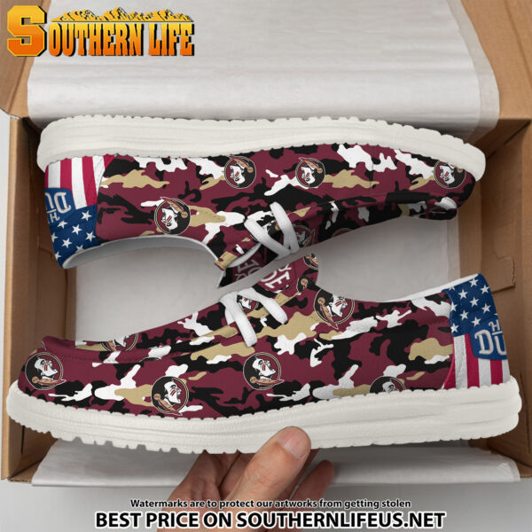 Tubopro Florida State Seminoles Personalized Hey Dude Shoes For Men And Women - Image 4