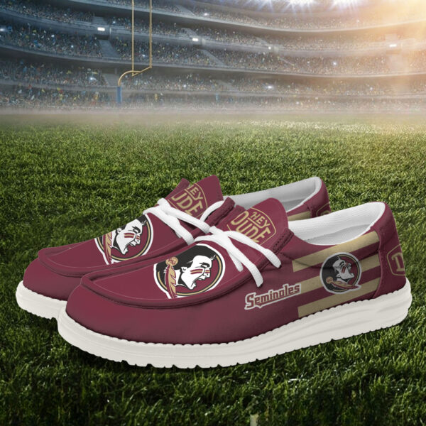 Tubopro Florida State Seminoles Personalized Hey Dude Shoes For Men And Women - Image 2