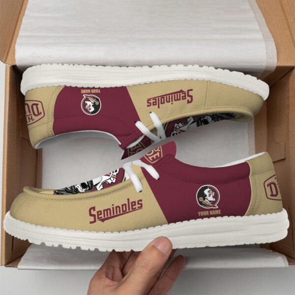 Tubopro Florida State Seminoles Personalized Hey Dude Shoes For Men And Women - Image 3