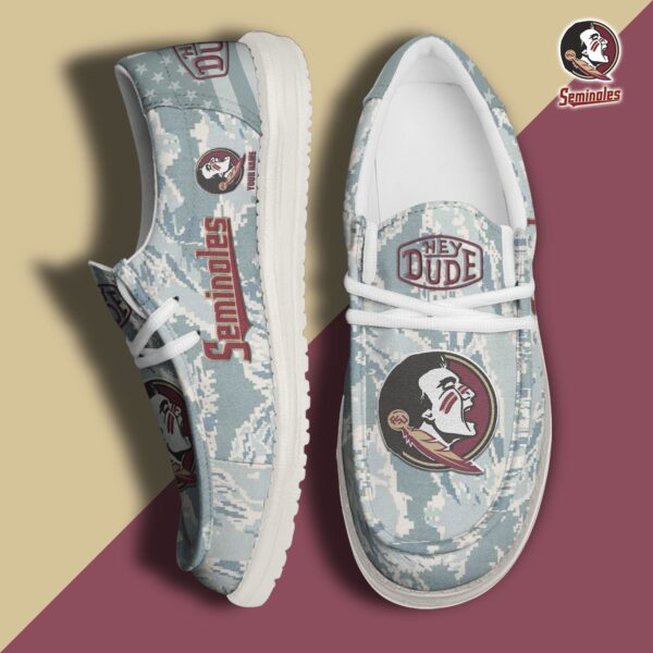Tubopro Florida State Seminoles Personalized Hey Dude Shoes For Men And Women